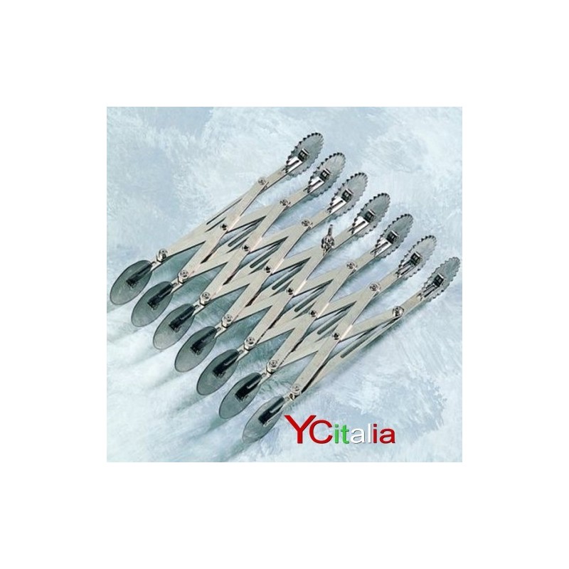 Tagliapasta inox liscio 5 rulli