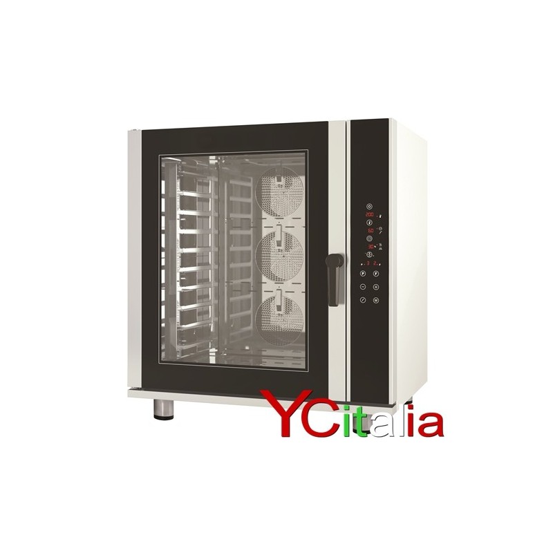 Forno 12 teglie 1/1 digitale con vapore diretto