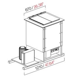 Vetrina da incasso 2 carapine