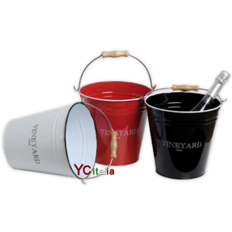 Secchiello vino latta 6 pz85,00 €Secchielli del ghiaccio per vinoF.A.R.H. Snc Di Bottacin Antonio & C