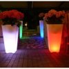 Fioriera luminosa a led con caricabatteria|Fioraie a led