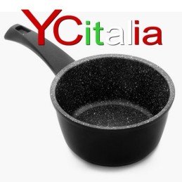 Casseruola in pietra lavica ad induzione, 1 manico