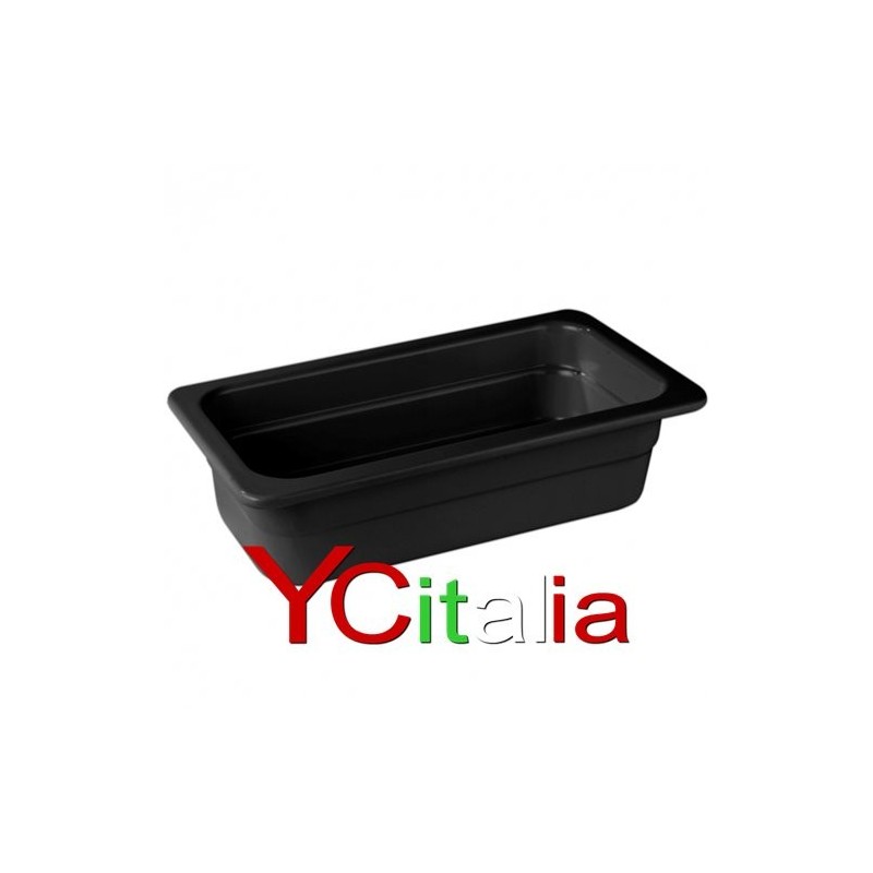 16,50 €F.A.R.H. Snc Di Bottacin Antonio & CBacinelle 1/3 GN gastronorm melamine noirBacinelle Melamina noir