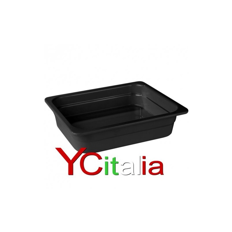 10,50 €F.A.R.H. Snc Di Bottacin Antonio & CBacinelle 1/2 GN gastronorm melamine noirBacinelle Melamina noir