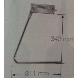 Montanti a C h 343 coppia