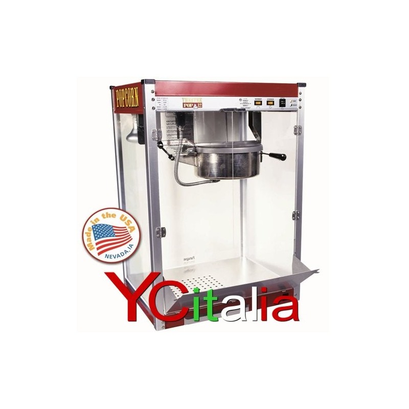 Macchina pop corn professionale 12oncie made usa