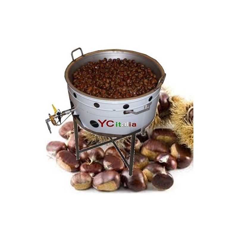 Cuoci castagne elettrico professionale