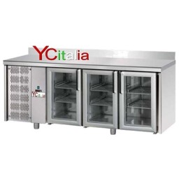 Tavolo refrigerato 3 porte con alzatinaTN