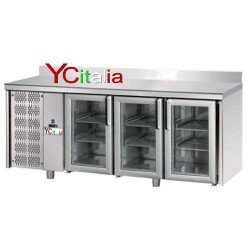 Tavolo refrigerato 3 porte con alzatinaTN