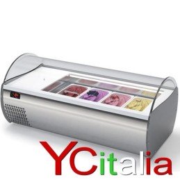 Vetrina gelato da banco da 2, 3 o 4 vaschette