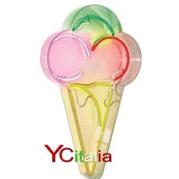 Cono gelato neon cm 47 x 85 h