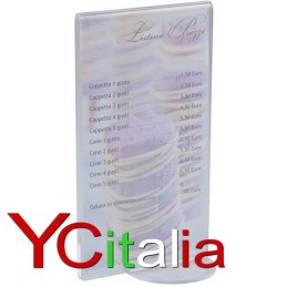 Porta listino gold|Porta listini