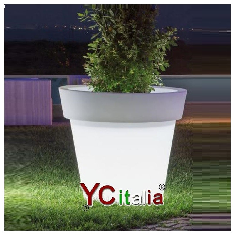 Vaso multicolor a LED per piante H 95509,63 €Fioraie a ledF.A.R.H. Snc Di Bottacin Antonio & C