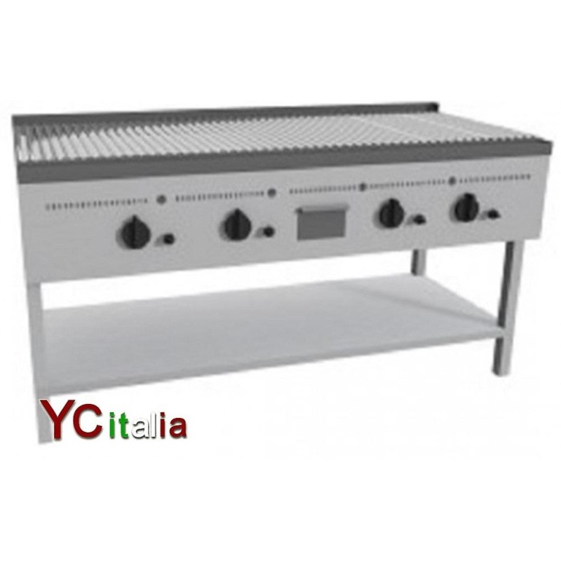 2 863,00 €F.A.R.H. Snc Di Bottacin Antonio & CLave pierre avec base 1600x700Grille de lave profonde 700