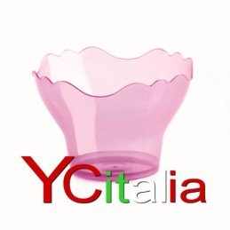 Coppette gelato colorate plastica, confezioni da 500 a 1200 pezzi