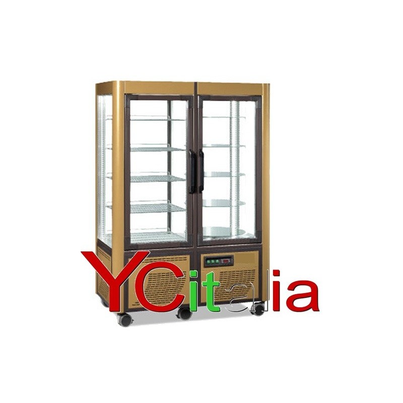 Vetrina per dolci 70x127x184 h|Vetrine verticali per torte