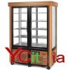 Vetrina in legno doppia per dolci 132x75x186 h