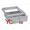 CASSETTO SOLDI IN ACCIAIO INOX CON SERRATURA