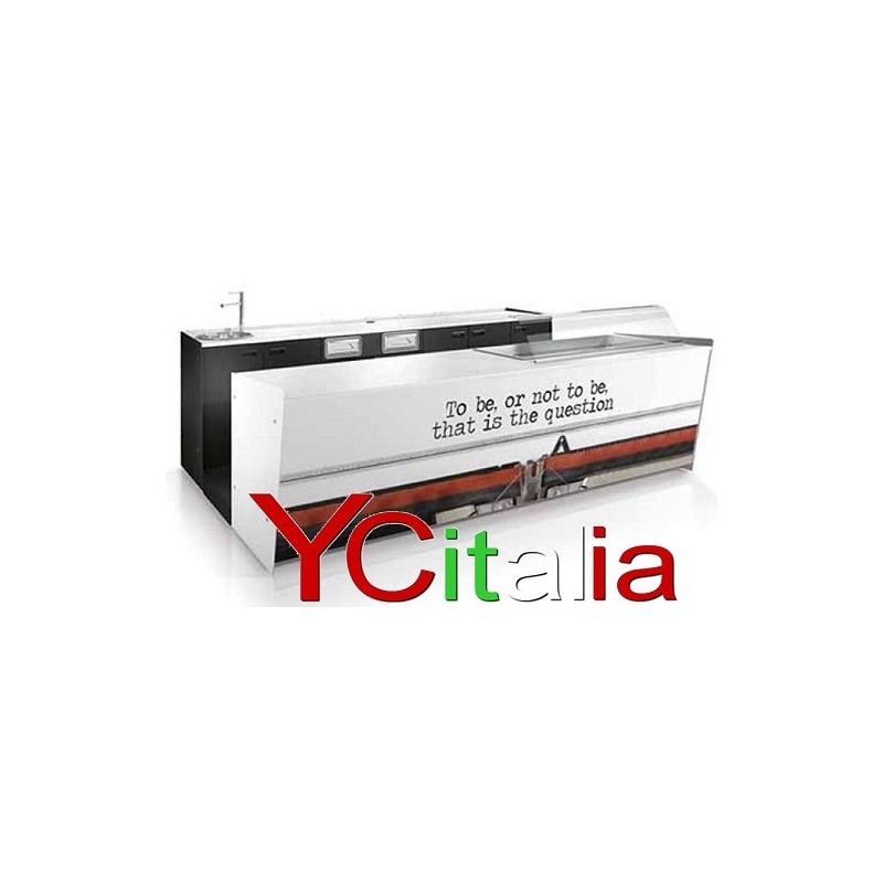 Stampa digitale per banco bar da 3 mt|Accessori banco bar