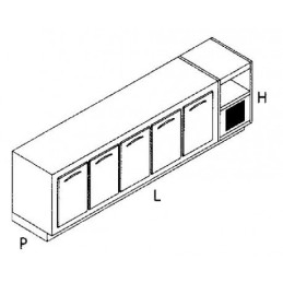 Cella bar 670 ventilata