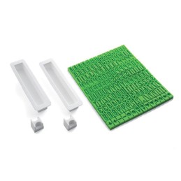 Stampo silicone per scritte