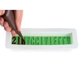 Stampo silicone per scritte