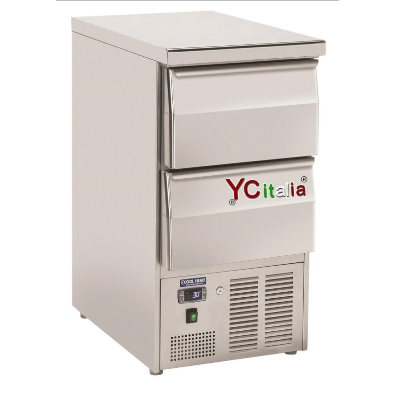 Saladette inox con cassetti 215lt 450x700x887h|Saladette 1 porta