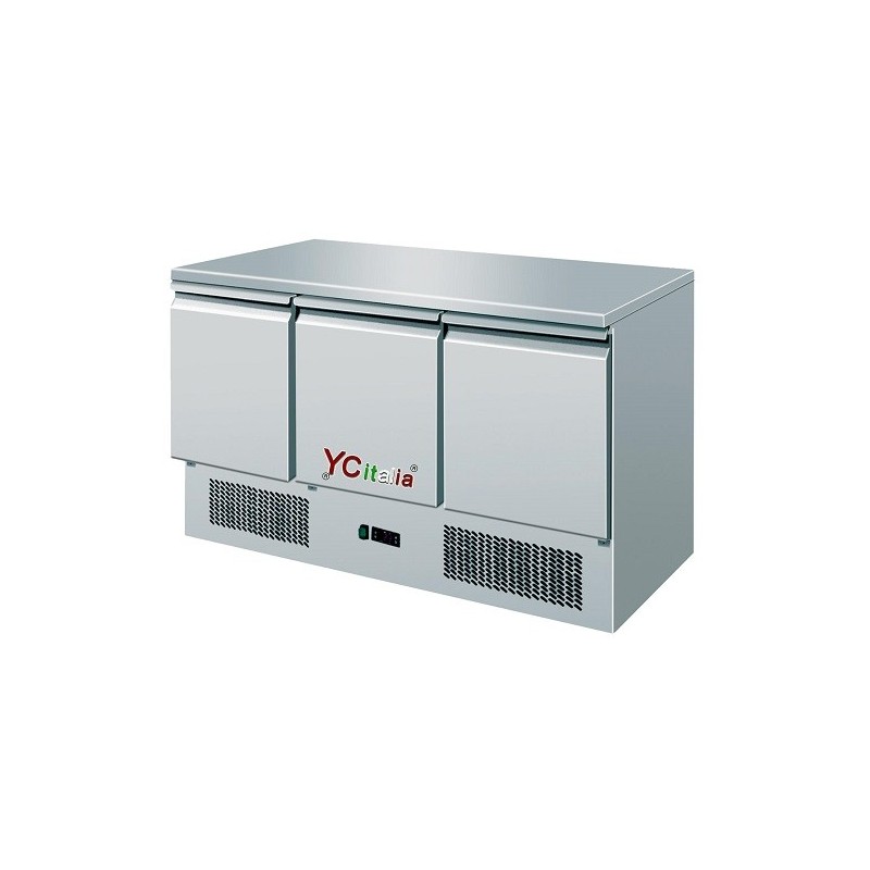 Saladette piano liscio 1365x700x870 h