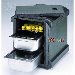 Contenitore isotermico in polipropilene 6x GN 1/1|Contenitori isotermici