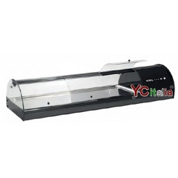 Espositore refrigerato statica tapas 6 piano liscio|Vetrine 1 piano