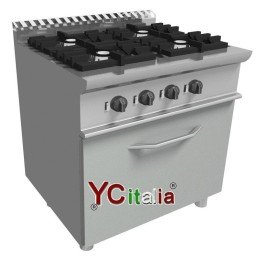 Cucina 6 fuochi con forno a gas 42,3 Kw4.006,00 €4.006,00 €Cucine con forno gasF.A.R.H. Snc Di Bottacin Antonio & C