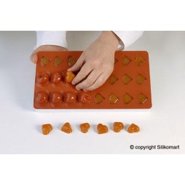 Stampi per gelatine a forma di fragola