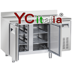 Tavolo refrigerato con alzatina 1350x600x950 h