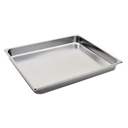 Bacinelle 2/1 GN gastronorm acciaio inox 18/10 aisi 304