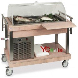 Carrello refrigerato per antipasti