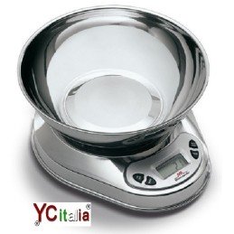 Bilancia 5 kg in inox