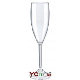 Champagne flûte en polycarbonate 0.18 cl