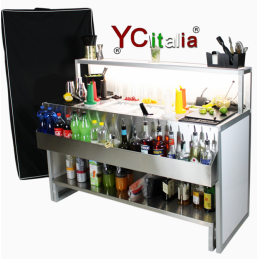 Cocktail station per catering smontabile