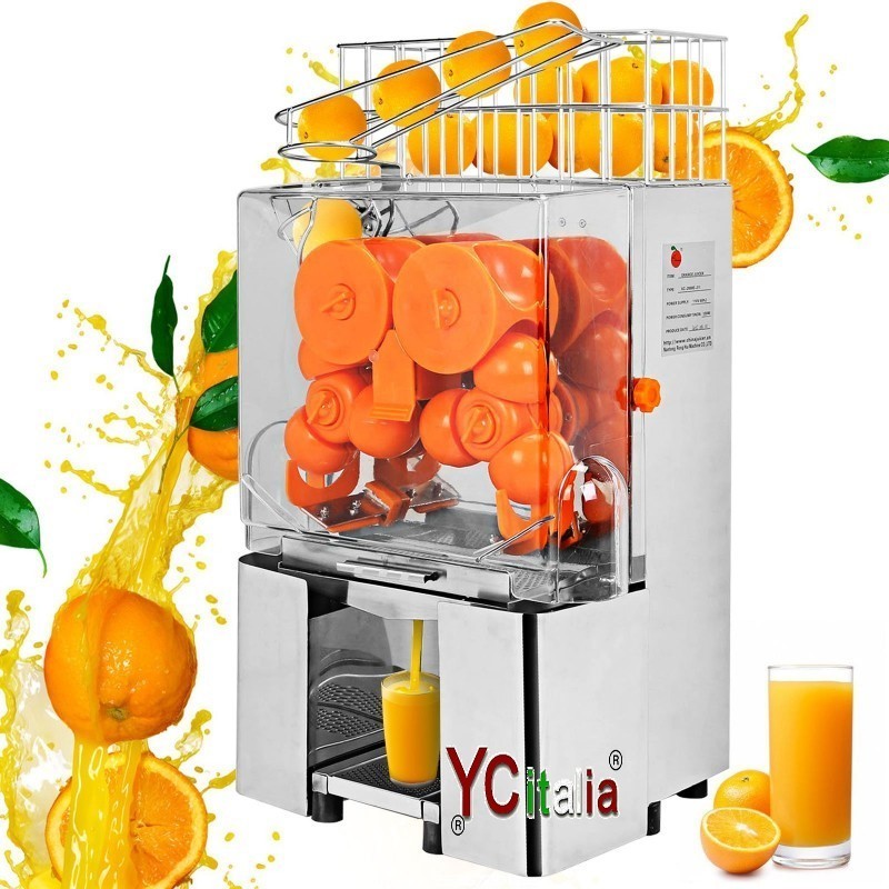 Spremiagrumi ad alimentazione automatica programmabile 25 arance al minuto