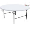 Tavolo rotondo pieghevole diametro 152 cm|Sedie e tavoli pieghevoli