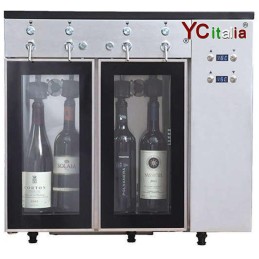3.406,00 €F.A.R.H. Snc Di Bottacin Antonio & CEspositore da bancocopy of Erogatore per 4 bottiglie di Vino con azotatrice