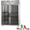 Frigorifero doppia temperatura 2 porte vetro|Frigoriferi combinati 1400 litri