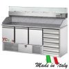 Saladette per pizzeria con 3 ante e cassettiera2.399,40 €2.666,00 €Saladette refrigerata a 3 porteF.A.R.H. Snc Di Bottacin Antonio & C