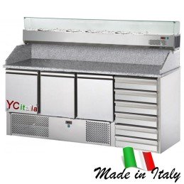 Saladette 3 porte top in acciaio1.101,15 €1.223,50 €Saladette refrigerata a 3 porteF.A.R.H. Snc Di Bottacin Antonio & C