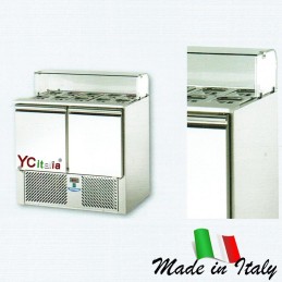 copy of Saladette 2 porte TN 240 L con piano e alzatina