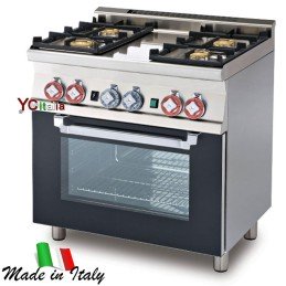 Cucina 6 fuochi forno a gas con grill2.327,00 €2.327,00 €Cucina a gas snack professionale profondita 600F.A.R.H. Snc Di Bottacin Antonio & C