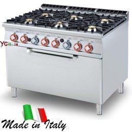 Cucina 8 fuochi con forno5.720,00 €5.720,00 €Cucina a gas professionale con forno profondita 900F.A.R.H. Snc Di Bottacin Antonio & C