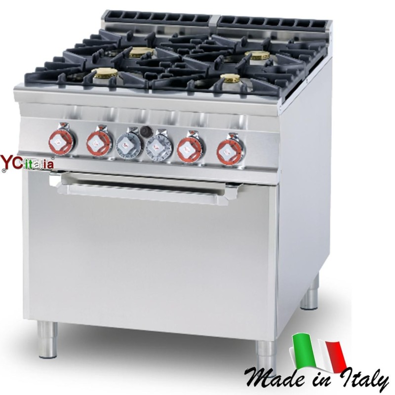 Cucina 4 fuochi con forno statico3.022,00 €Cucina a gas con forno statico profondita 900F.A.R.H. Snc Di Bottacin Antonio & C