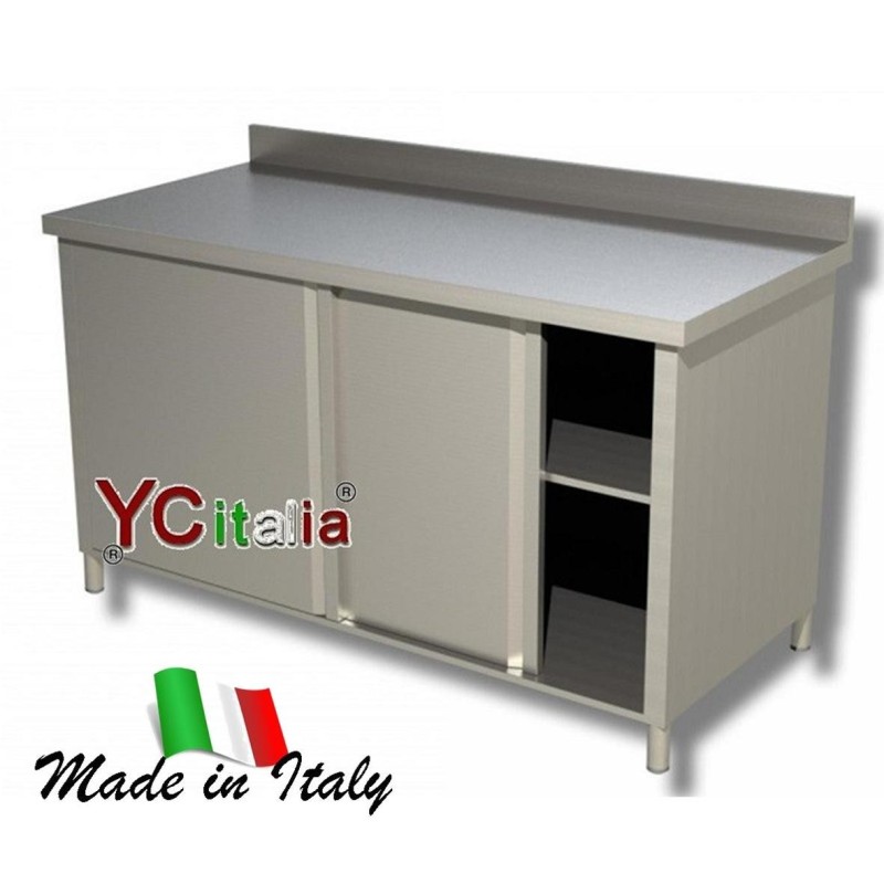 Tavolo armadiato con alzatina 700732,37 €732,37 €Tavoli inox armadiatiF.A.R.H. Snc Di Bottacin Antonio & C