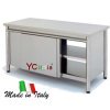 Tavolo inox passante p600